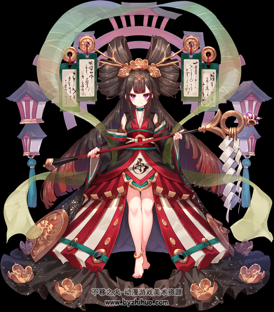 御城少女人物立绘[1409P 804MB][百度网盘]