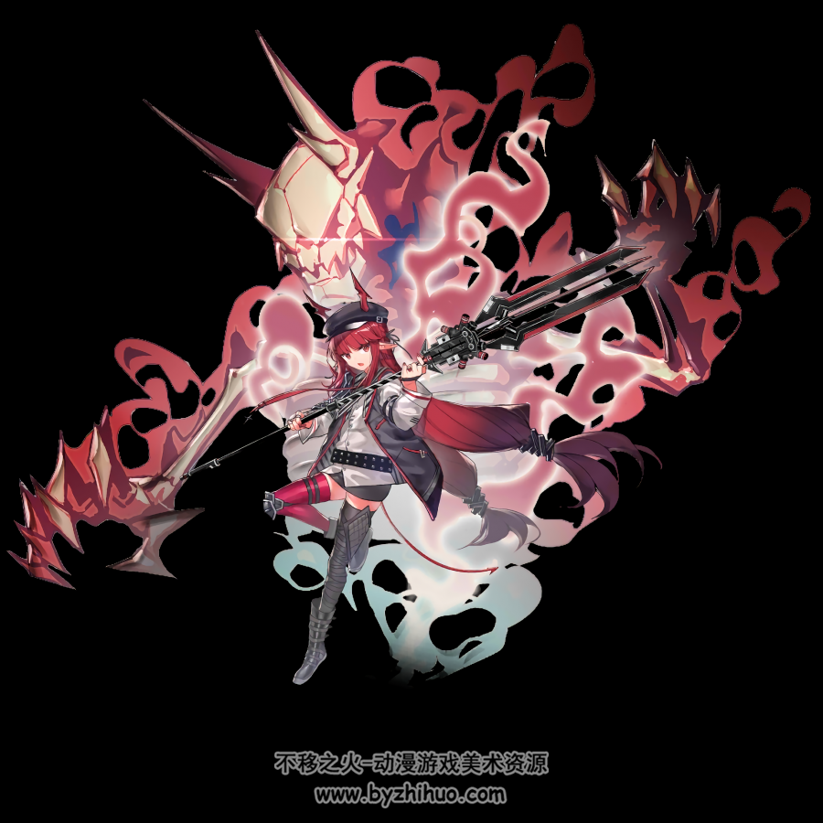 明日方舟 美术素材角色人物立绘及同人插画合集 网盘分享