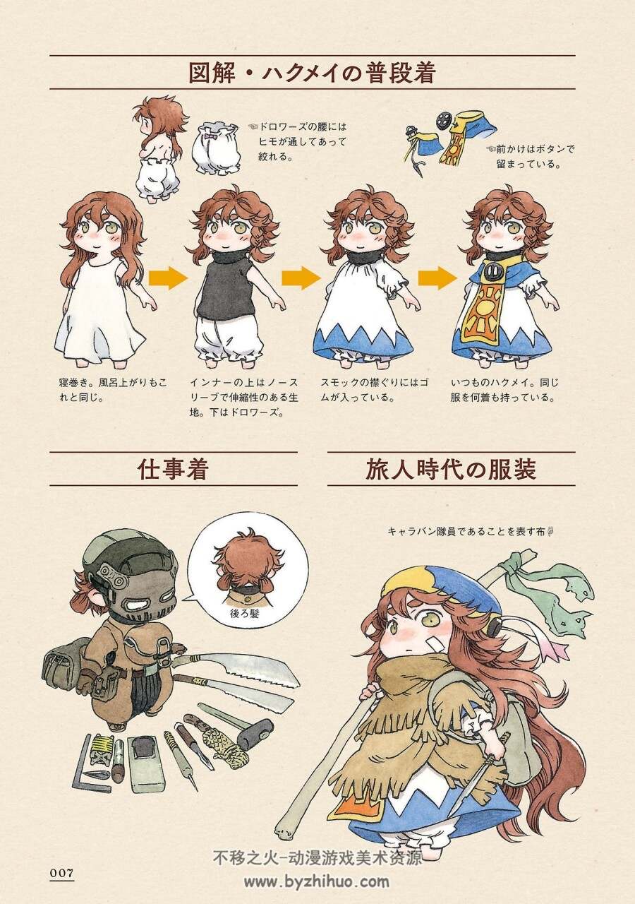 [樫木祐人]妖精森林的小不点 世界指南 设定集[162P]