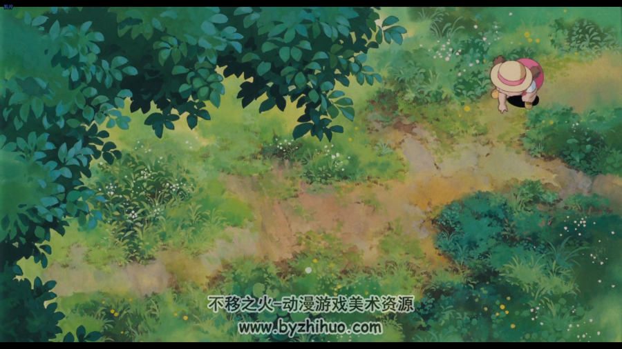 宫崎骏电影背景截图《龙猫》+《百变狸猫》+高畑勋《岁月的童话》