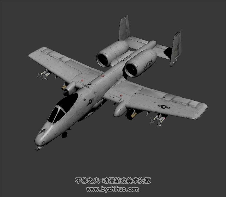 战斗机 3D模型下载 max格式