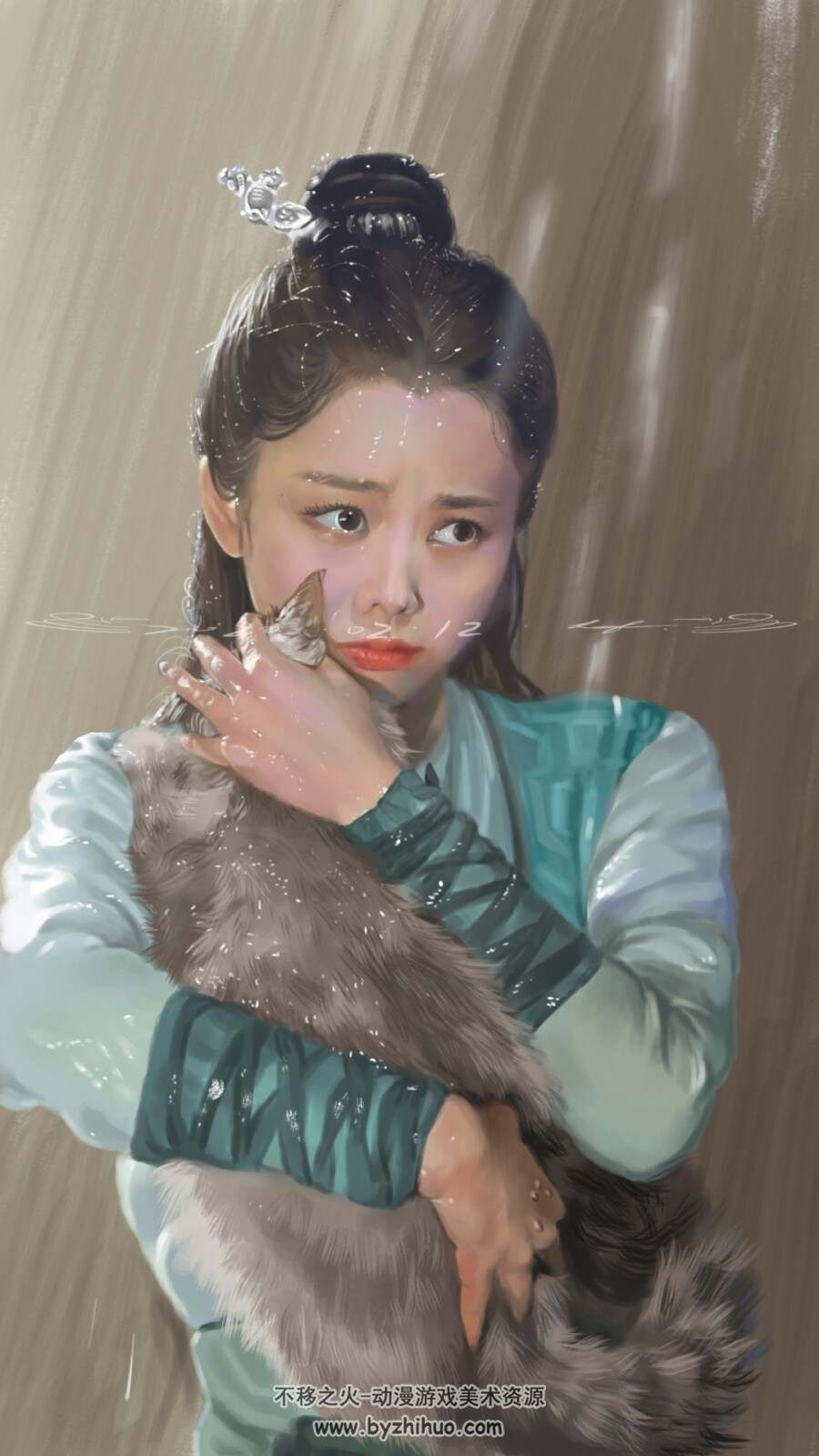 不要淋到我猫猫