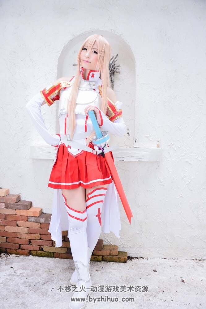Cosplay-刀剑神域亚丝娜写真作品 百度网盘分享 382P