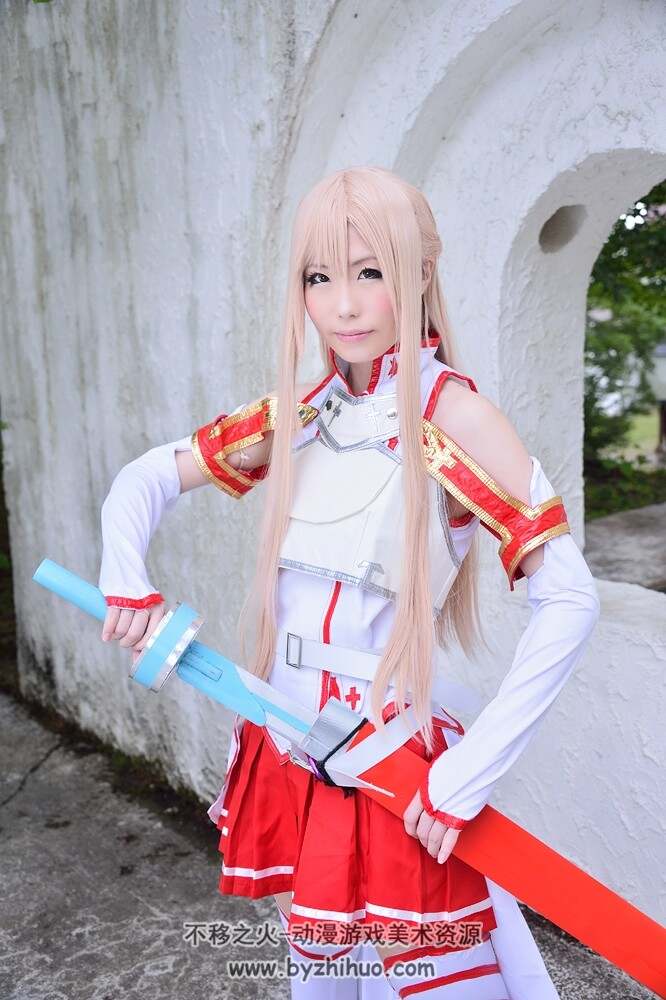 Cosplay-刀剑神域亚丝娜写真作品 百度网盘分享 382P