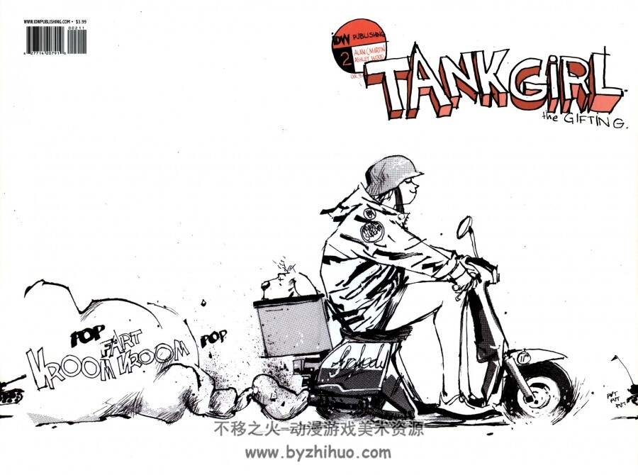 《Tank Girl - The Gifting 》（01-04），Ashley wood作品。