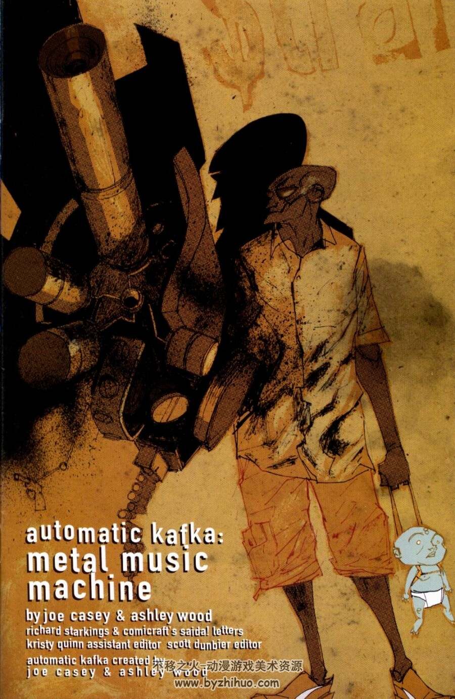 《Automatic Kafka》 by Ashley Wood——阿什利·伍德作品《自动机械卡夫卡》1-9全