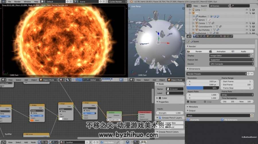 Blender的Space VFX Elements视频课程