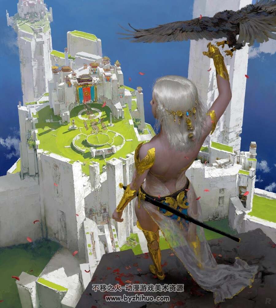 阮佳高清作品集 笔刷 psd文件 录屏教程绘画视频百度网盘分享参考