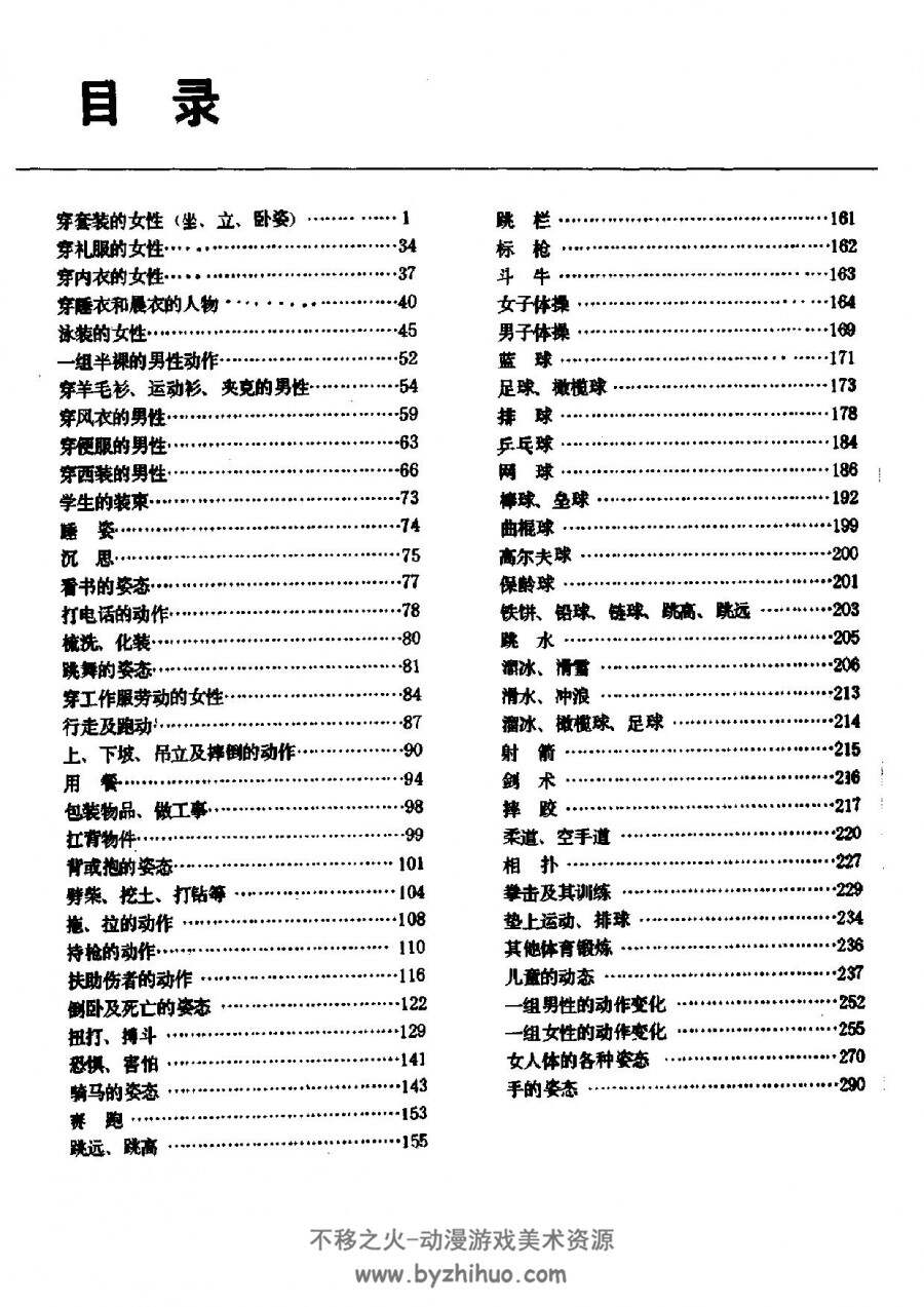 人体速写动态6000例（294P）