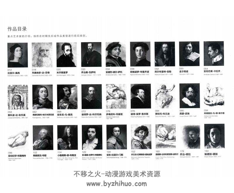 500年大师经典色彩风景静物素描人体 三本中文PDF版高清分享