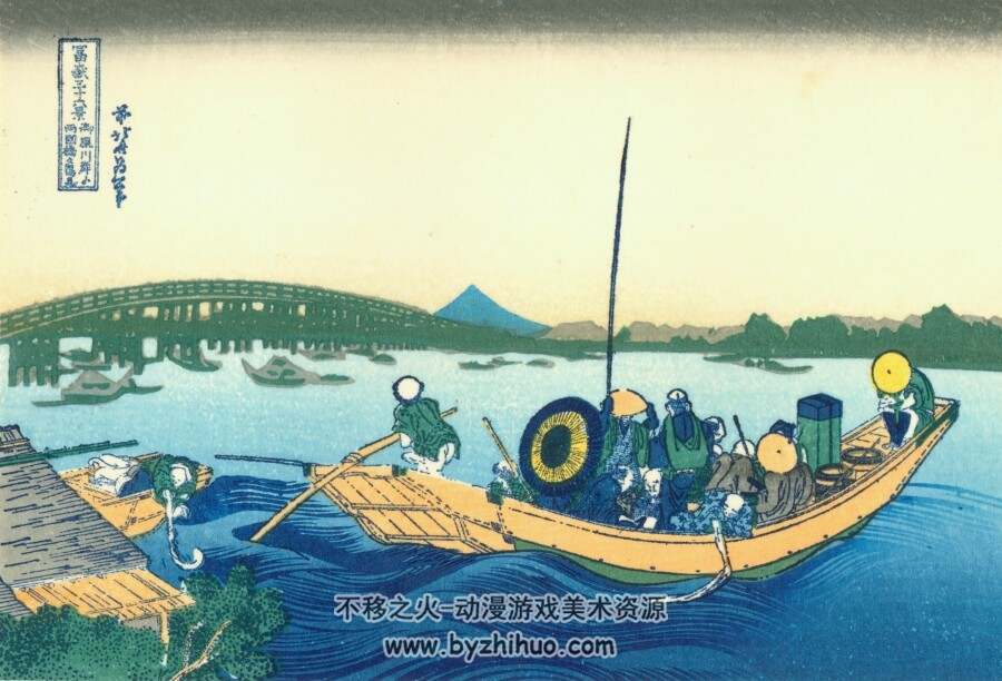 【日本】葛饰北斋 著名《富岳三十六景》百度网盘分享