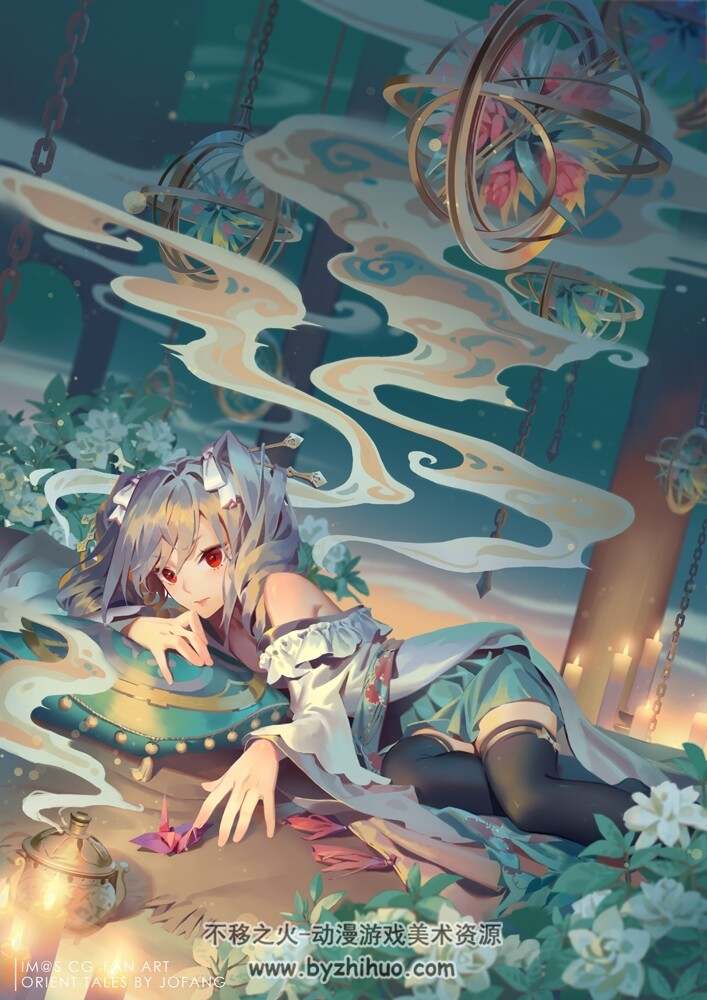 幽灵蘑菇收集的插画集百度网盘分享下载 300P