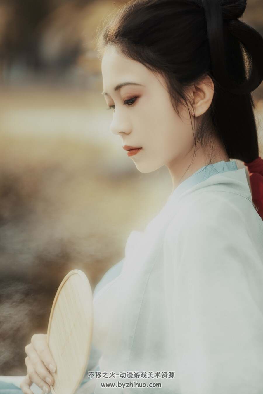 古装汉服中国风美女写真壁纸图包分享下载 43P