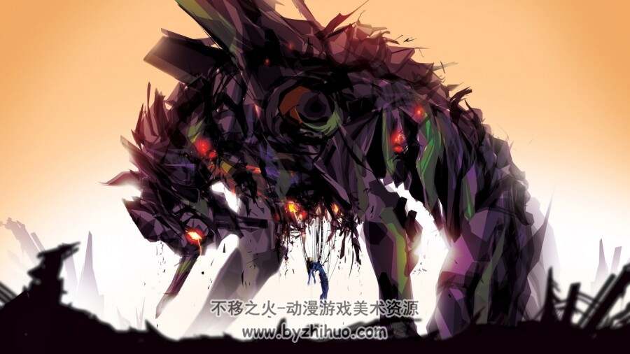 新世纪福音战士eva官方画集精美壁纸附送屏保