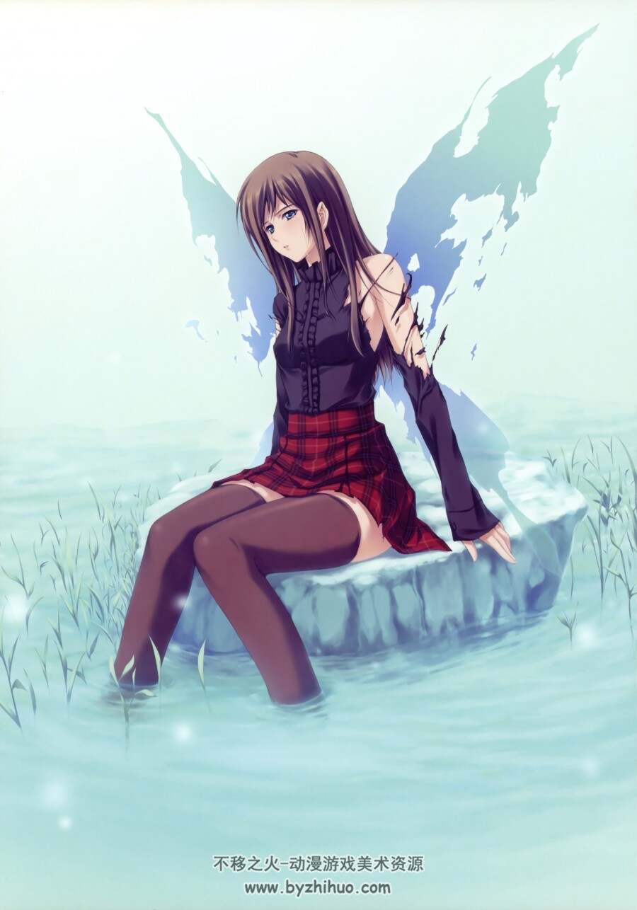 【杉菜水姫】《濡烏》画集百度网盘分享下载 92P