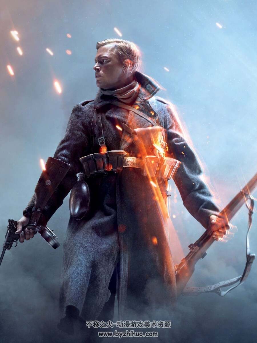 战地1 Battlefield 1官方艺术画集+CG原画图