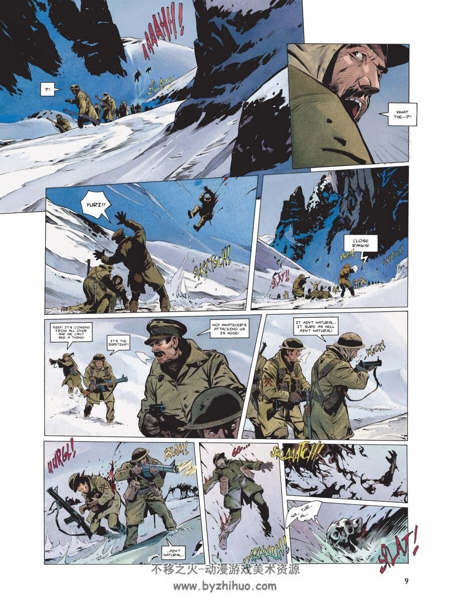 Bunker 英文版 1-5册 Christoph Bec / Stephane Betbeder