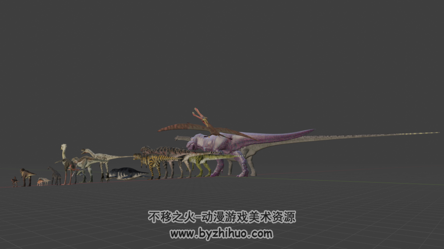 写实恐龙模型合集