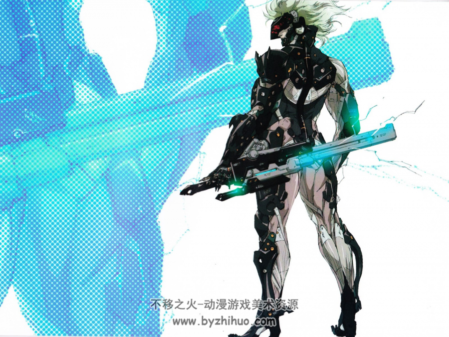 合金装备崛起 复仇 官方艺术画集 【Metal Gear Rising Revengeance Artbook】