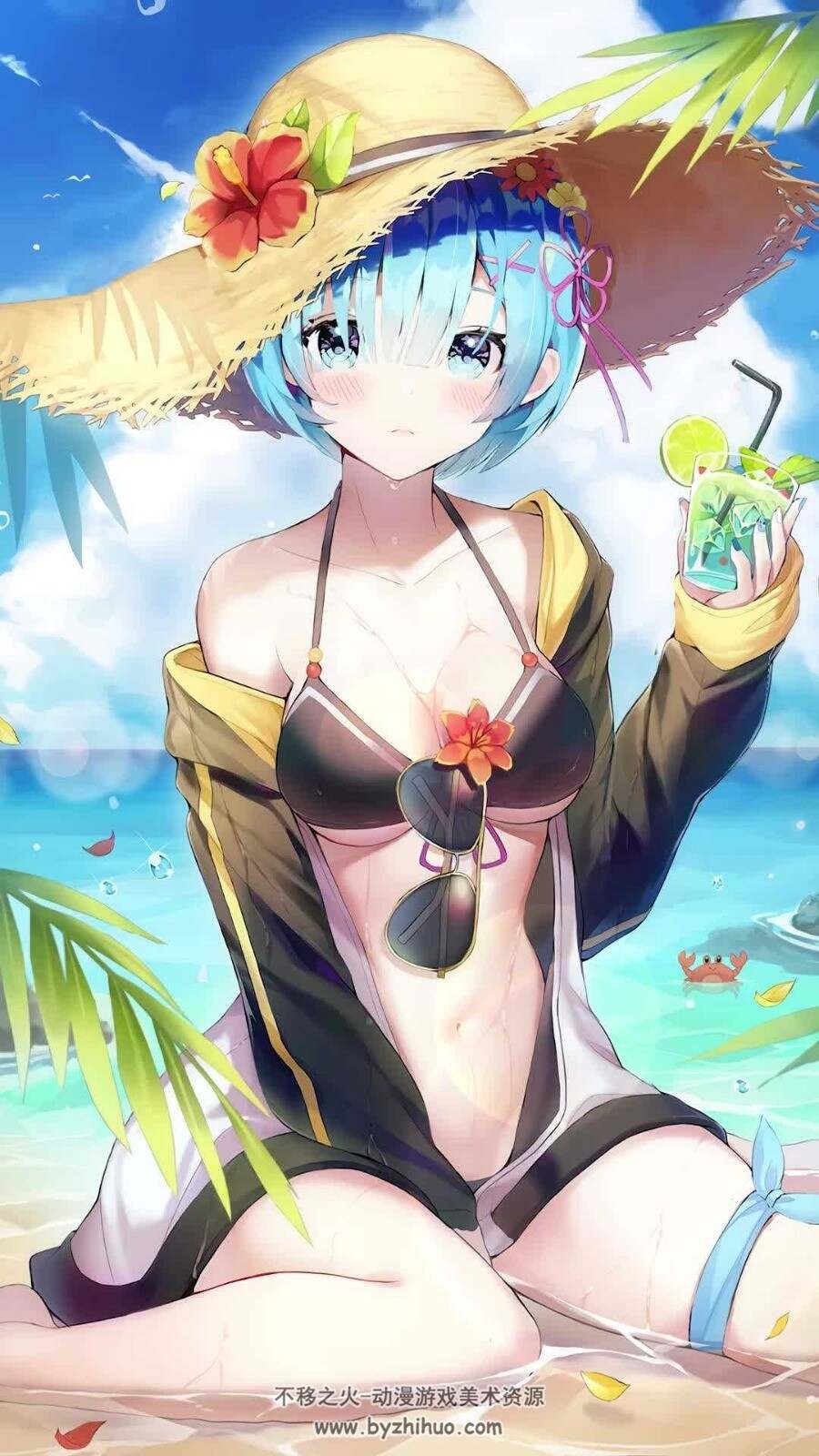 精选p站多位画师插画图片高清壁纸图包百度网盘分享下载