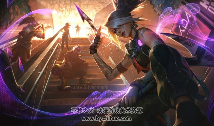 英雄联盟超炫版高清壁纸 同人插画图集手绘线稿