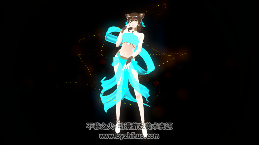 【搬运、免费】nara the desert dancer / 沙漠舞者 娜娜 模型
