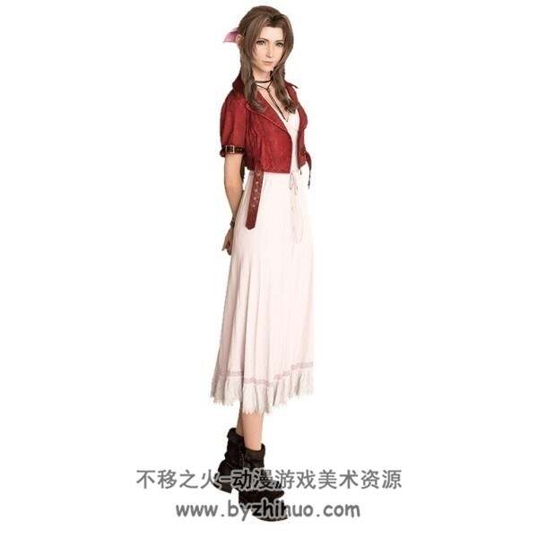 最终幻想7重制版 爱丽丝 两种服装 模型