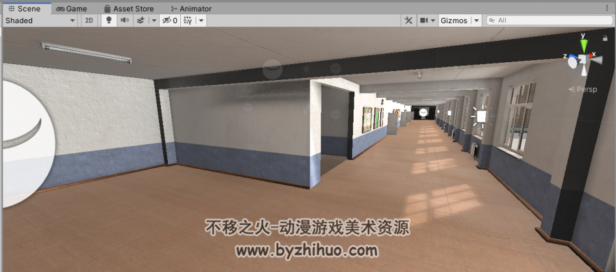 U3D unity 学校场景School Scene模型百度网盘分享下载