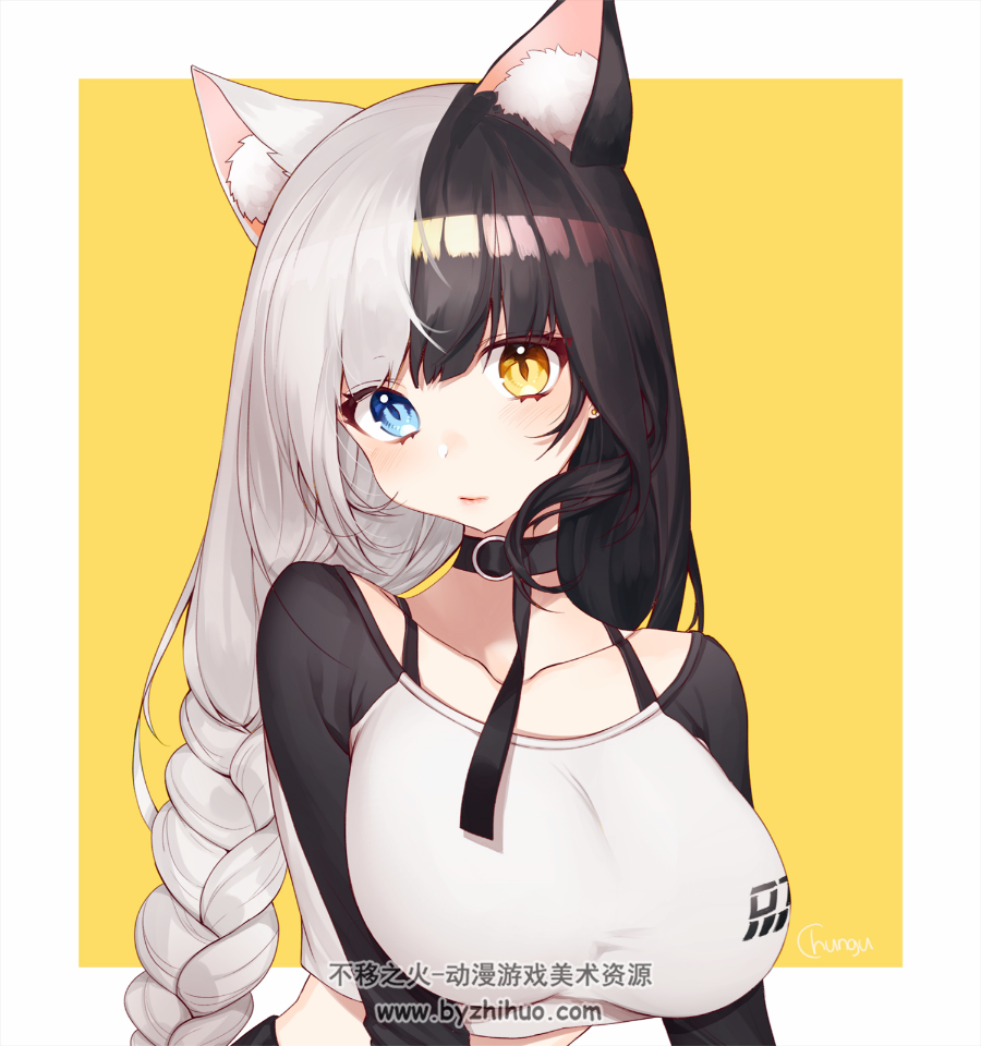 非常可爱的nekomimi100P 猫娘CG插画合集 100P