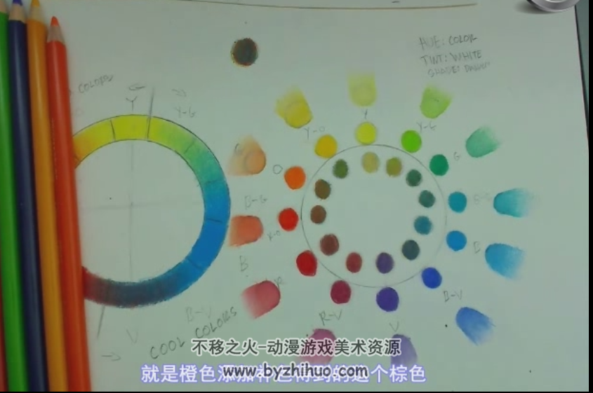 色彩设计原理（中文字幕）（共21课时）百度网盘分享观看