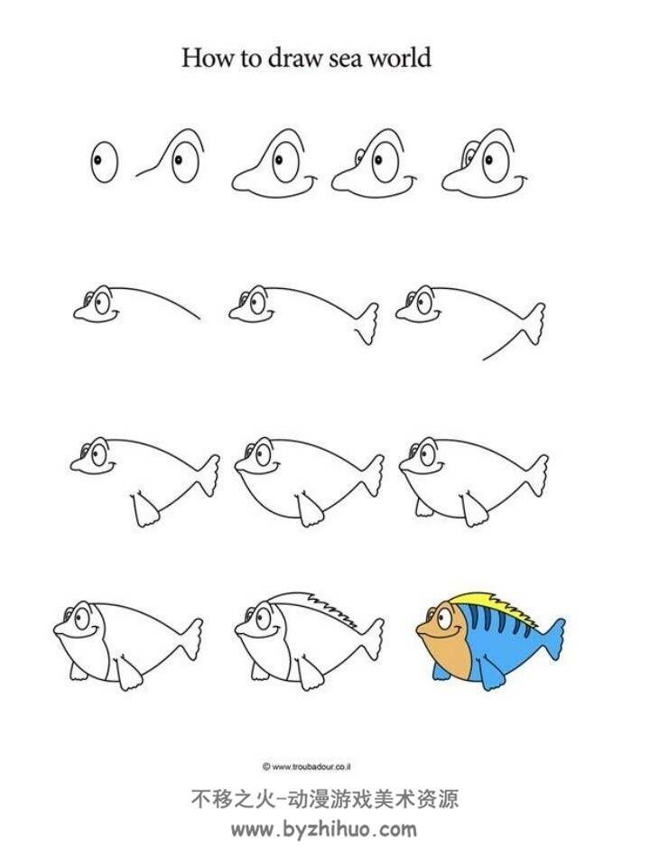 How to draw 1-12册教程PDF合集分享赏析
