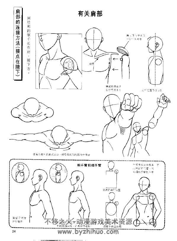 [漫画教程]漫画绘画精研系列-男子的画法-林晃_PDF_132P