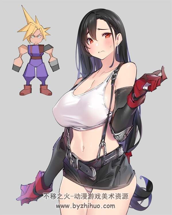韩国画师ポップキュン@poppuqn插画P站图包 百度网盘分享  420P
