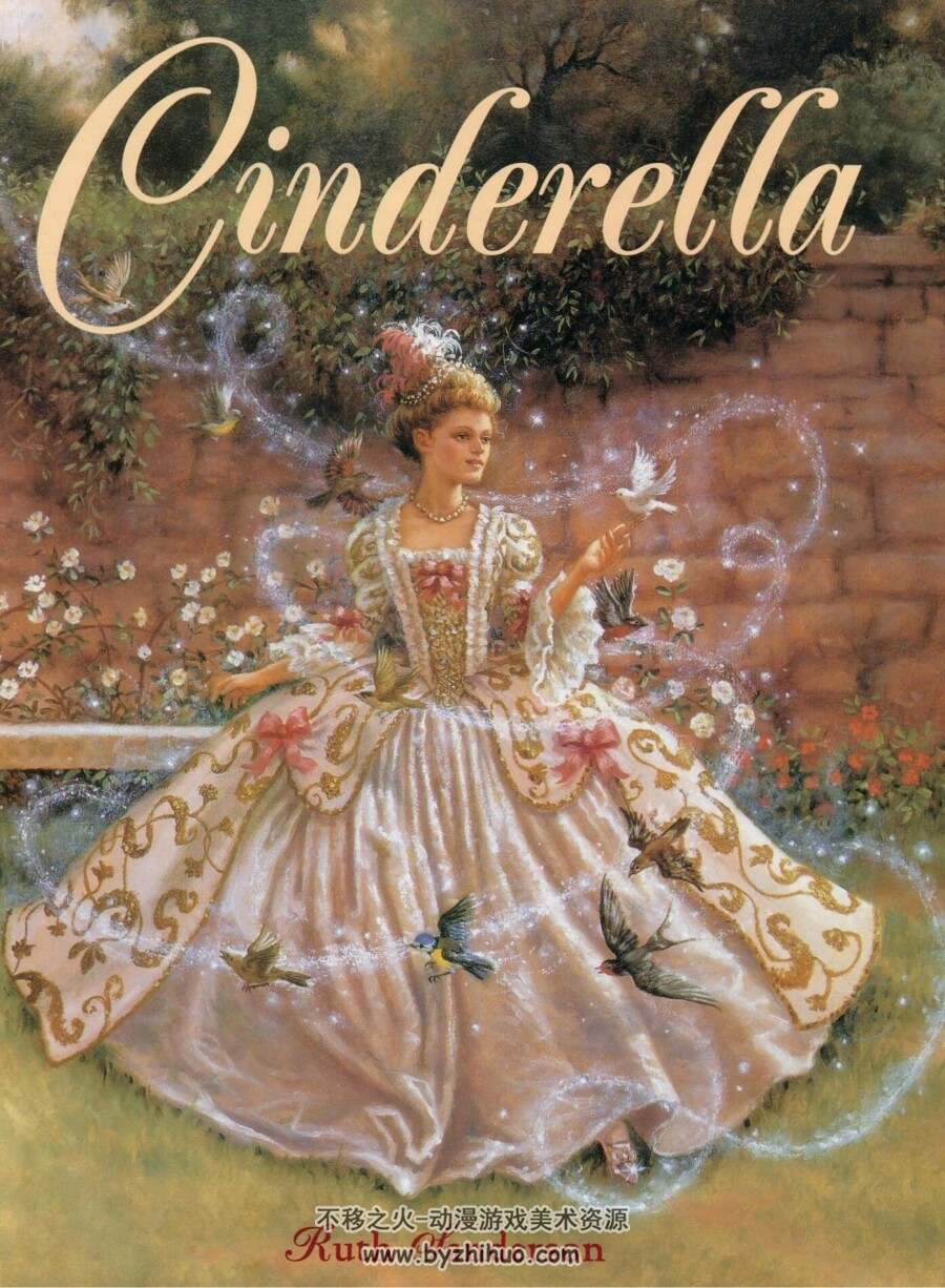 欧美全彩绘本 Cinderella 英文原版分享观看赏析