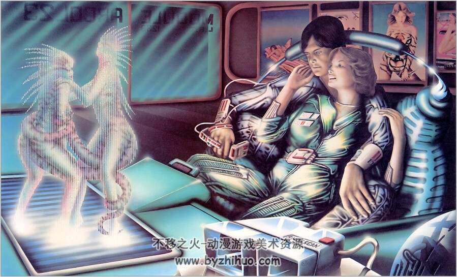 3X精选欧美经典手绘插画图集 百度网盘分享 1153P