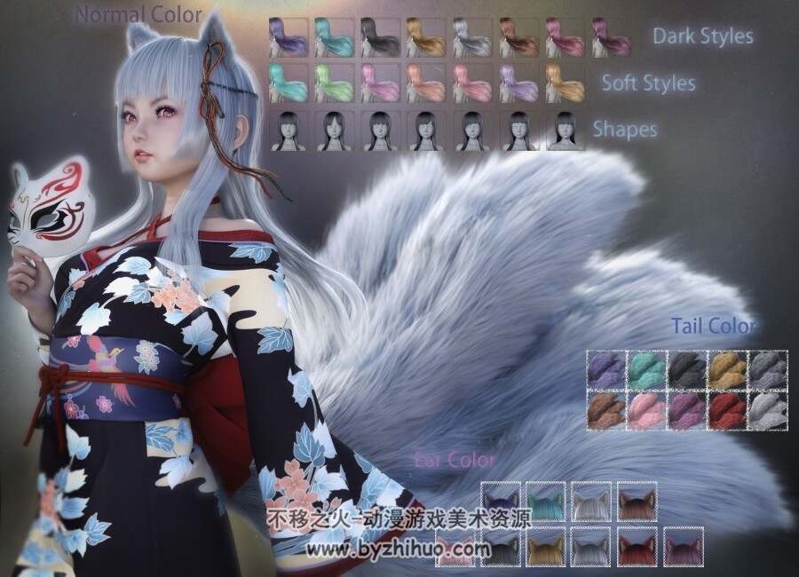 DAZ Acicia Bundle 完成 for G8F