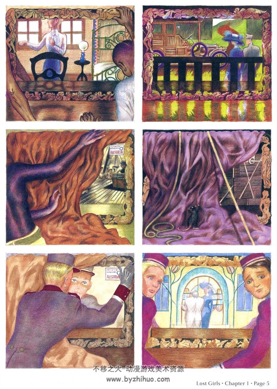 Lost Girls  -Book 1  阿兰摩尔异色名作 画面绝美