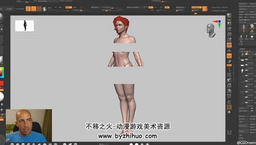 女性人体结构解剖学艺术课程【建模必备】 - Female anatomy for artists course