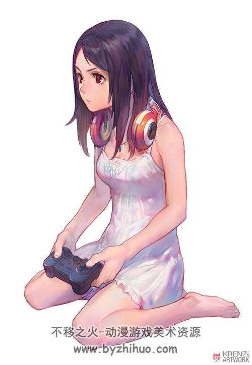 女性二次元人物插画图片赏析 89P