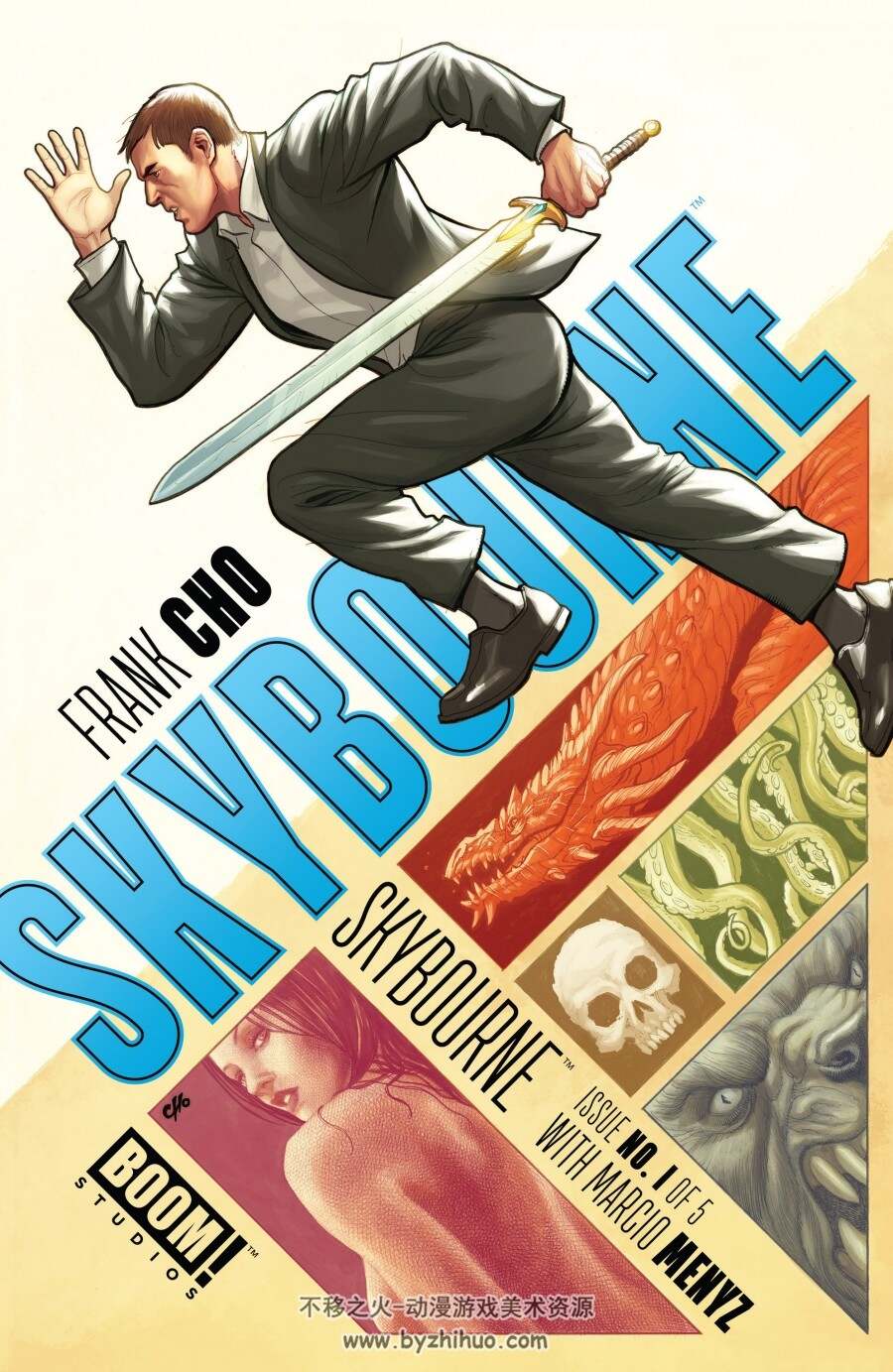 Skybourne 英文版1-5册全 Frank Cho 作品