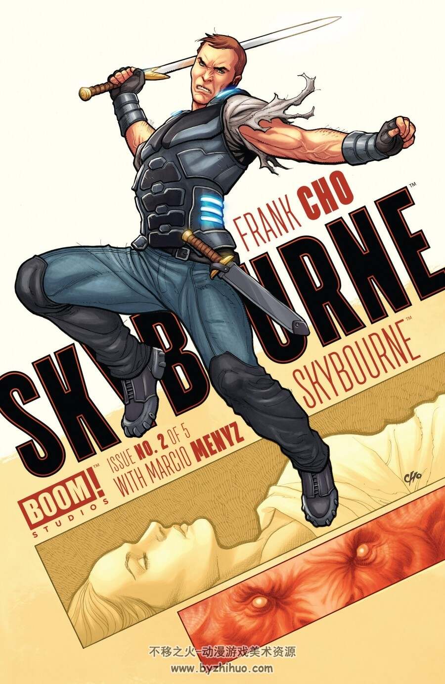 Skybourne 英文版1-5册全 Frank Cho 作品