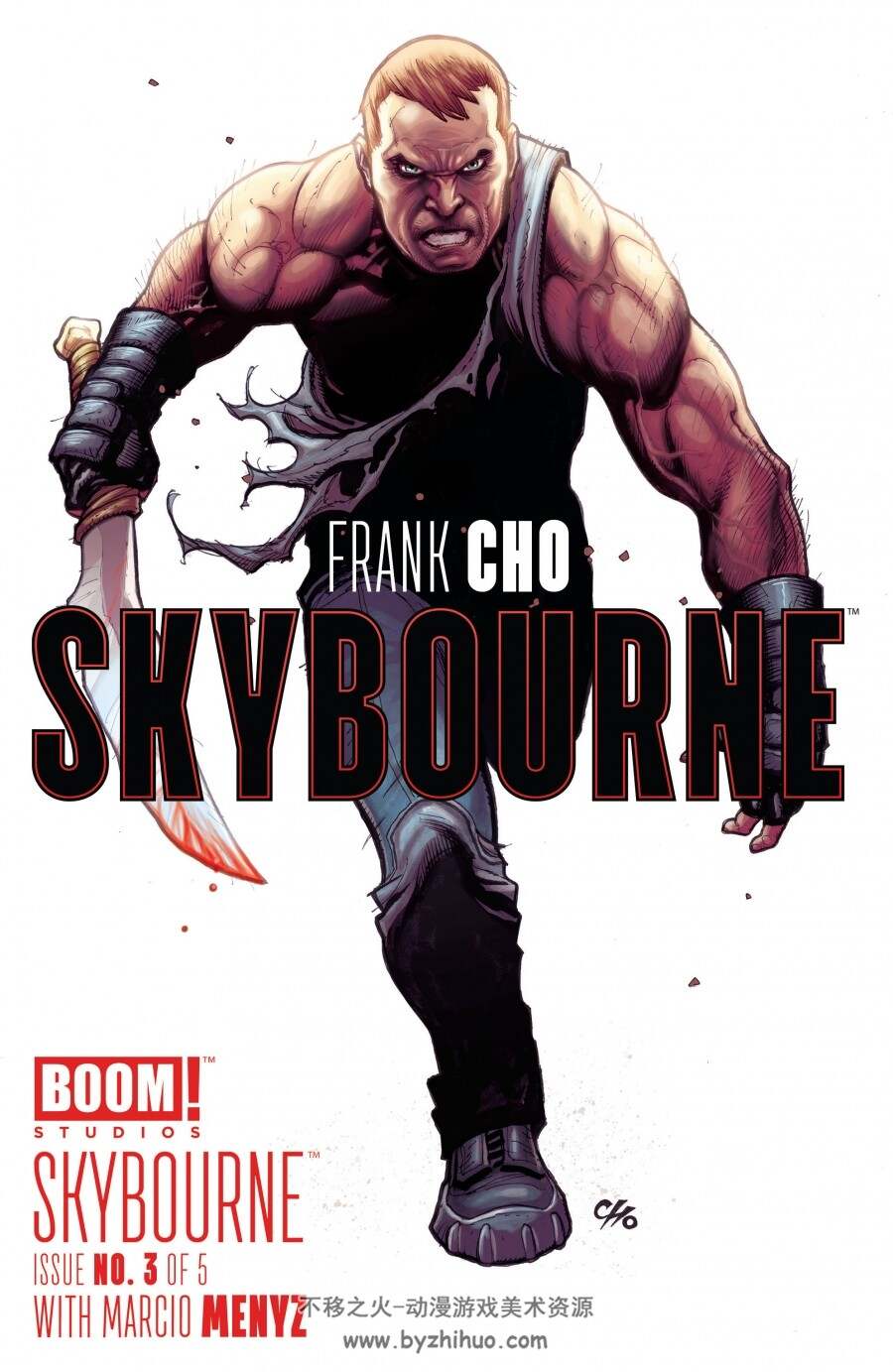 Skybourne 英文版1-5册全 Frank Cho 作品