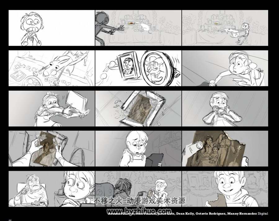 皮克斯--寻梦环游记设定集-最感人的动画之一 PDF格式分享观看