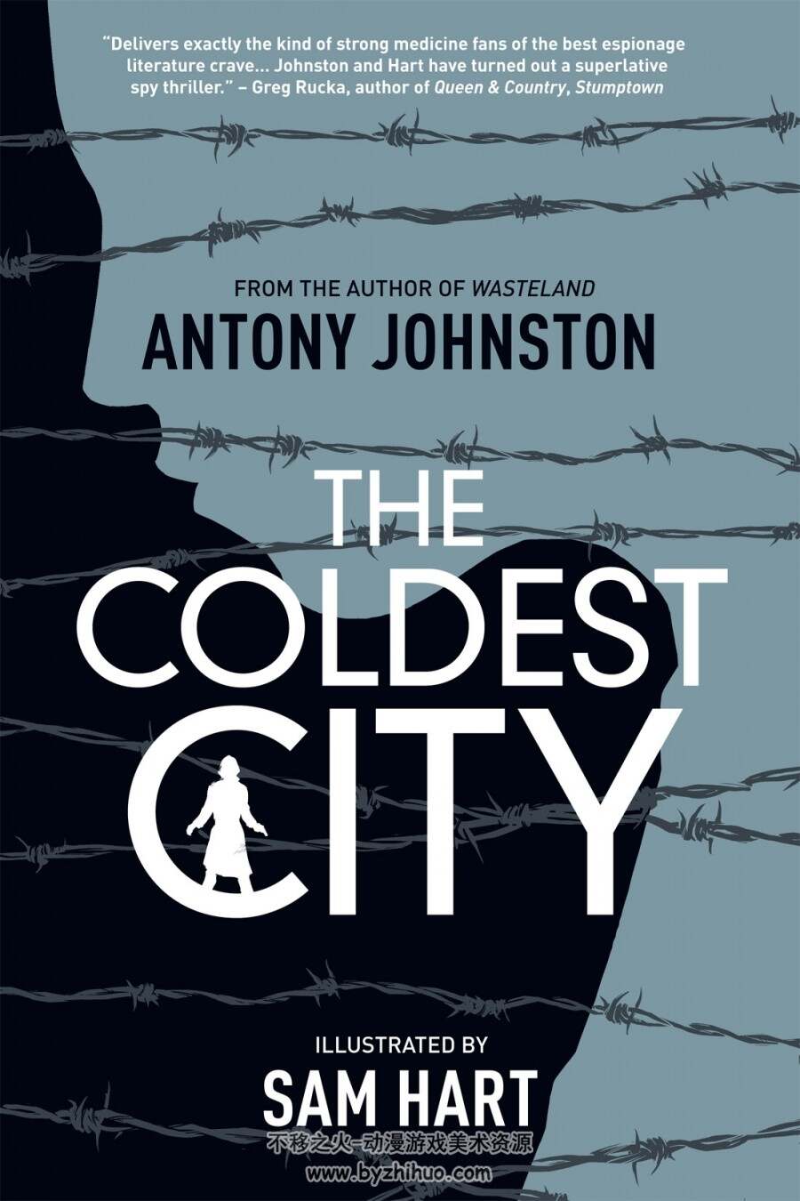 极寒之城 原著 The Coldest City JPG格式英文漫画 百度网盘分享观看