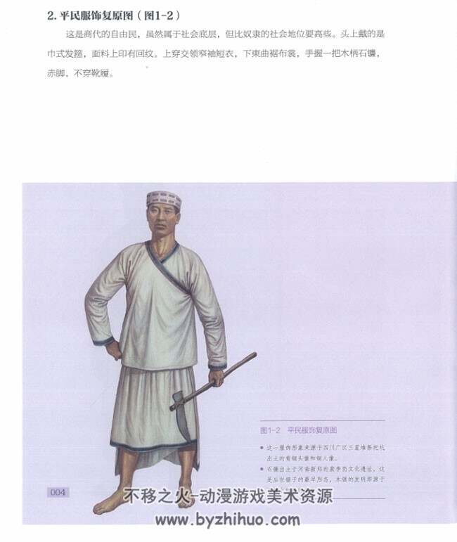 中国历代服饰集卒 美术素材百度网盘PDF分享 239P