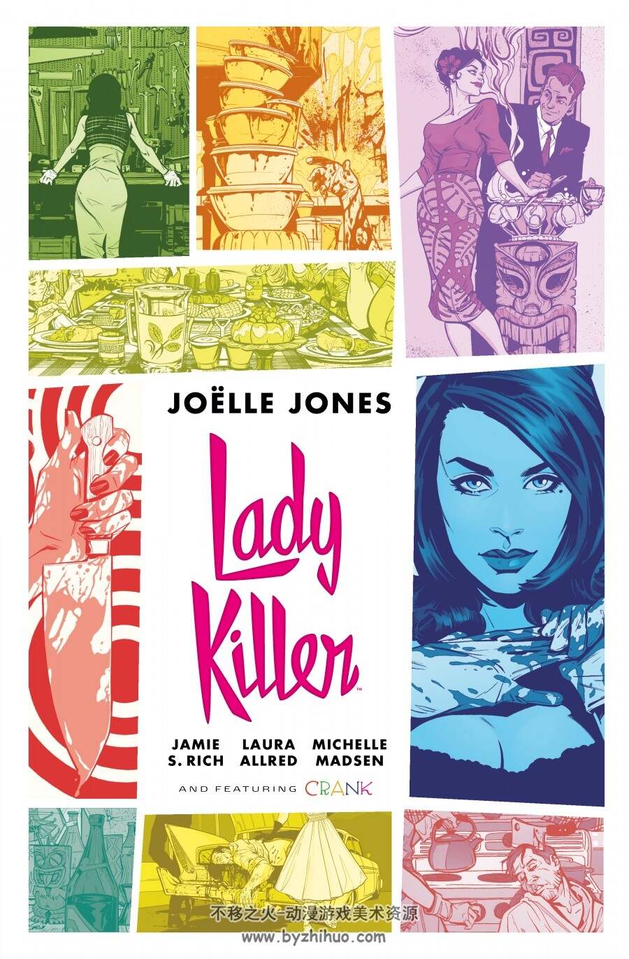 Lady Killer V1中文版+V1V2英文收藏版 Jamie S. Rich / Joelle Jones