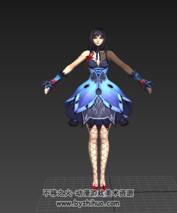 19号店铺 性感妹子一枚 3D模型分享