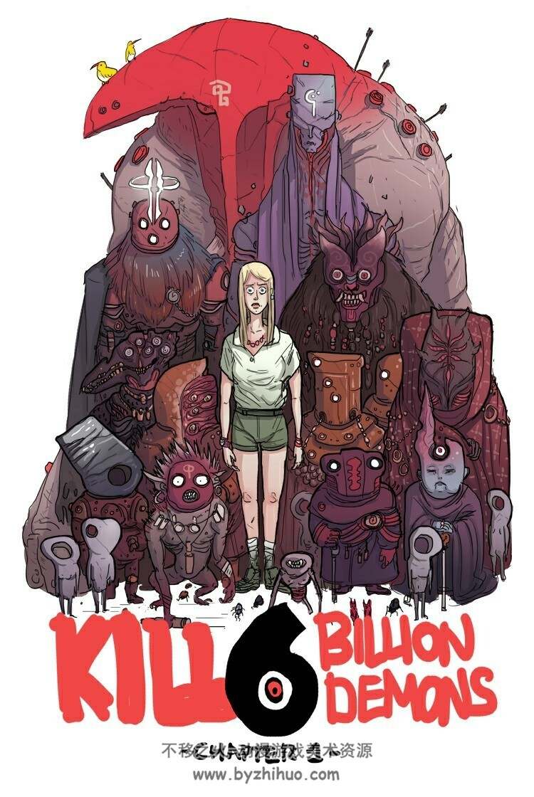 Kill Six-Billion 官网版 英文漫画 百度网盘分享观看