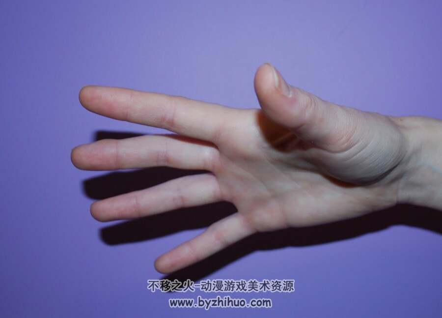 手部结构美术绘画参考  Hand model pose pack vol. 1 (29M) P183