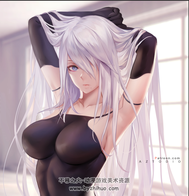 AztoDio10月纯插画图包 百度网盘分享赏析 21P
